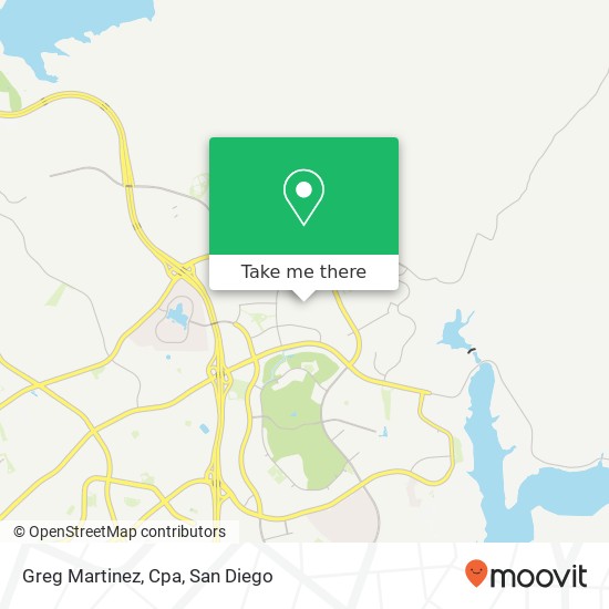 Greg Martinez, Cpa map