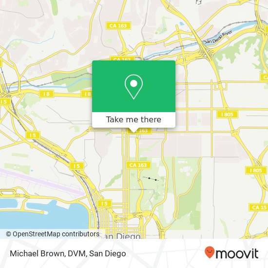 Mapa de Michael Brown, DVM