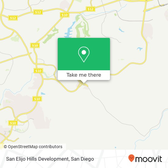 San Elijo Hills Development map