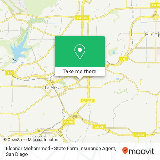 Eleanor Mohammed - State Farm Insurance Agent map