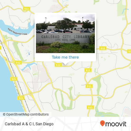 Carlsbad A & C I map