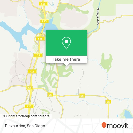 Plaza Arica map