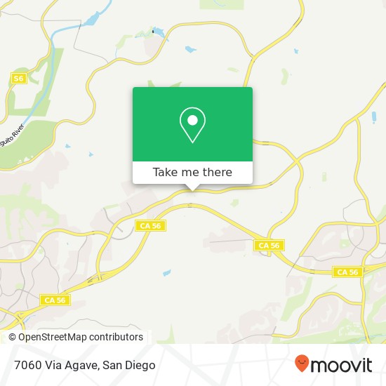 7060 Via Agave map