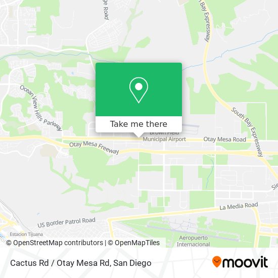 Cactus Rd / Otay Mesa Rd map