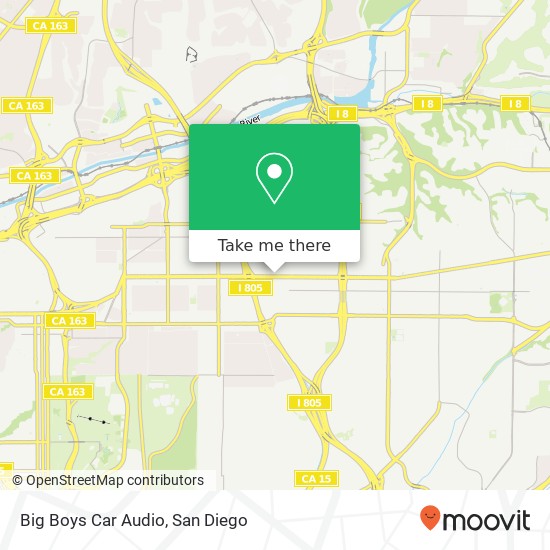 Big Boys Car Audio map