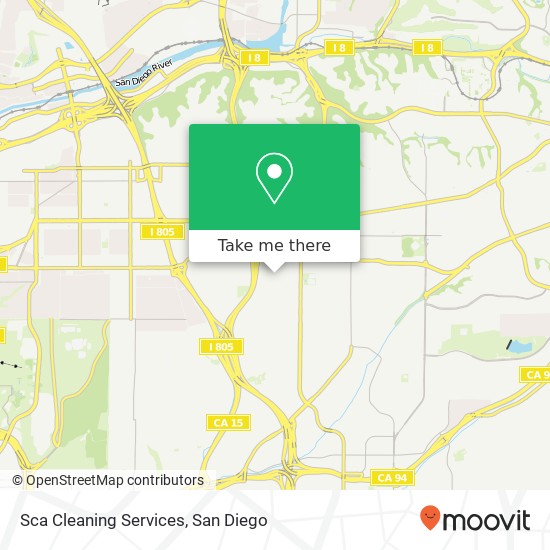 Mapa de Sca Cleaning Services