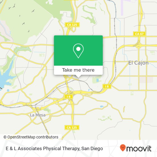 Mapa de E & L Associates Physical Therapy