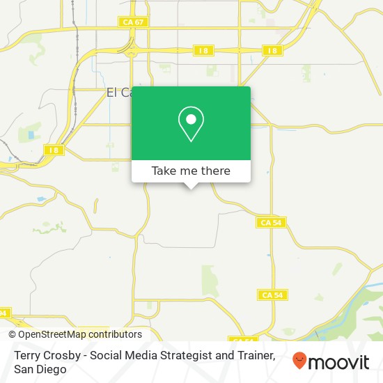 Terry Crosby - Social Media Strategist and Trainer map