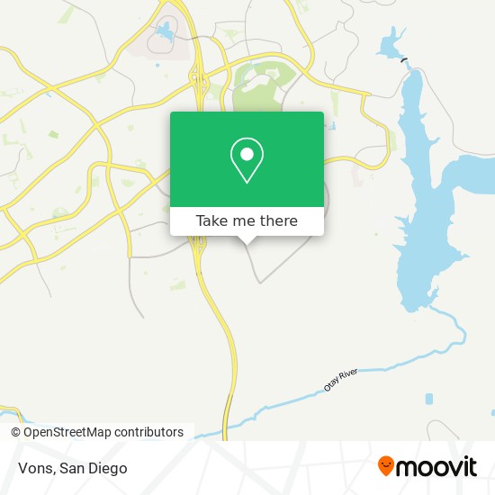 Vons map