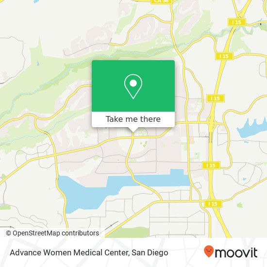 Advance Women Medical Center map