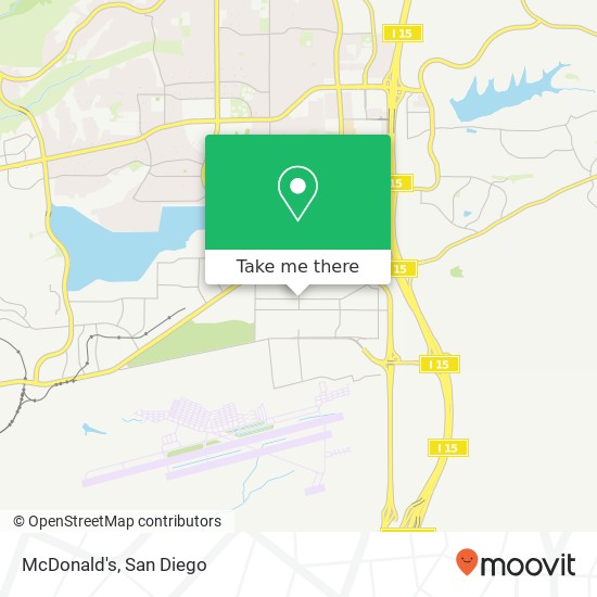 McDonald's map