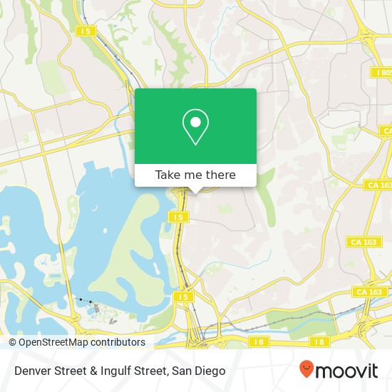 Mapa de Denver Street & Ingulf Street