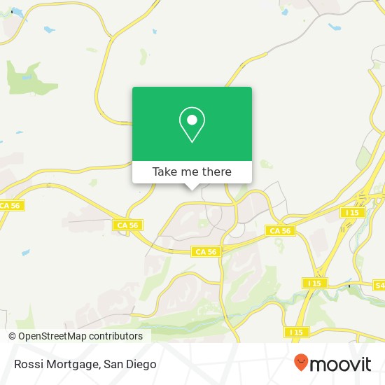 Mapa de Rossi Mortgage