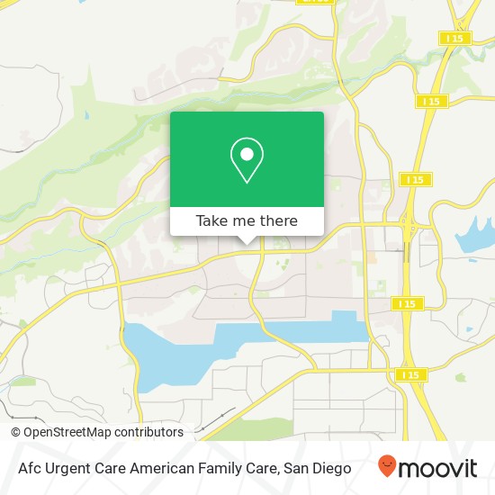 Mapa de Afc Urgent Care American Family Care