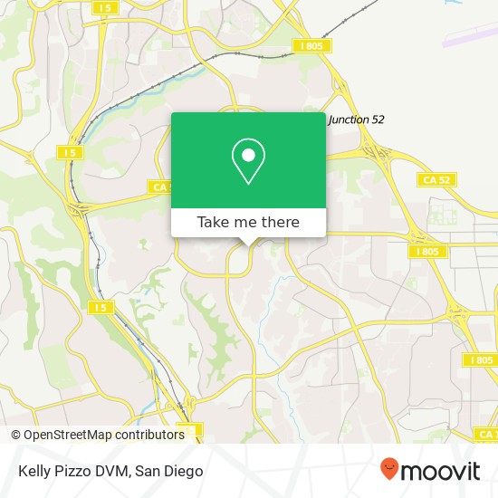 Mapa de Kelly Pizzo DVM