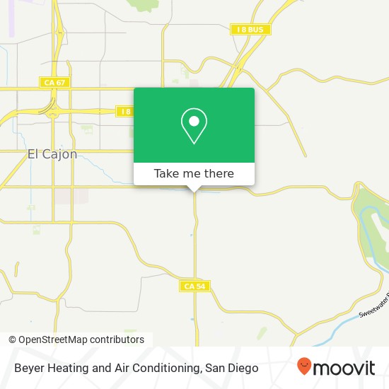 Mapa de Beyer Heating and Air Conditioning