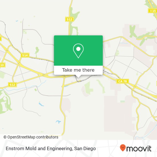 Enstrom Mold and Engineering map