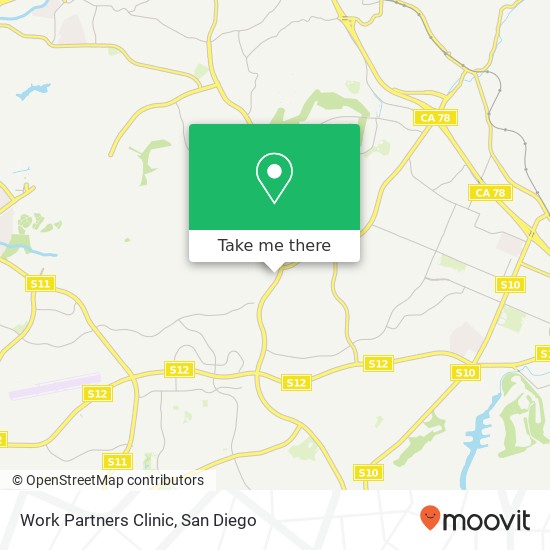 Mapa de Work Partners Clinic