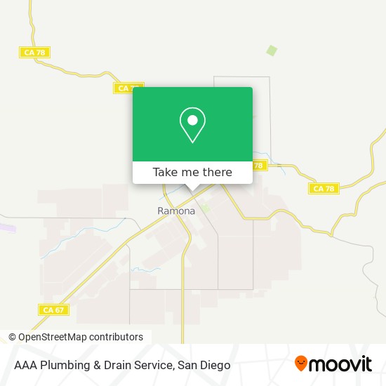 AAA Plumbing & Drain Service map