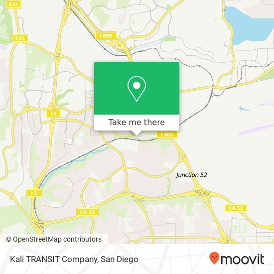 Kali TRANSIT Company map