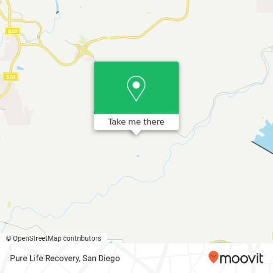 Pure Life Recovery map