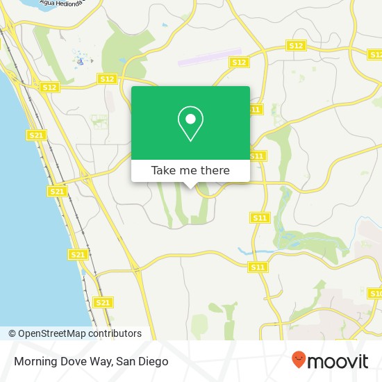 Morning Dove Way map