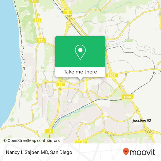 Nancy L Sajben MD map