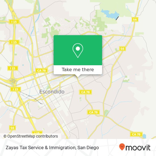 Zayas Tax Service & Immigration map