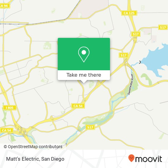 Mapa de Matt's Electric