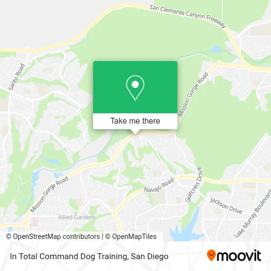 In Total Command Dog Training map