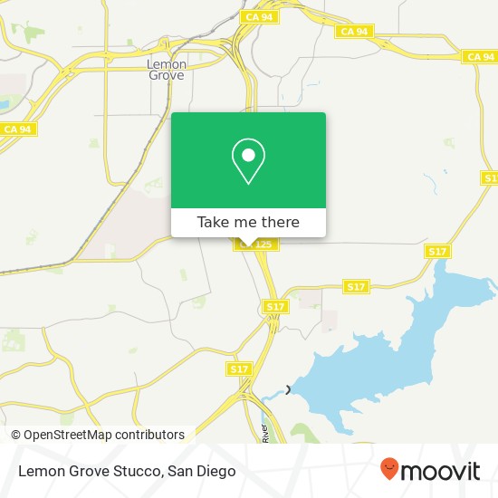 Mapa de Lemon Grove Stucco