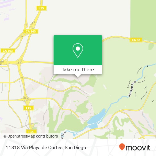 Mapa de 11318 Via Playa de Cortes