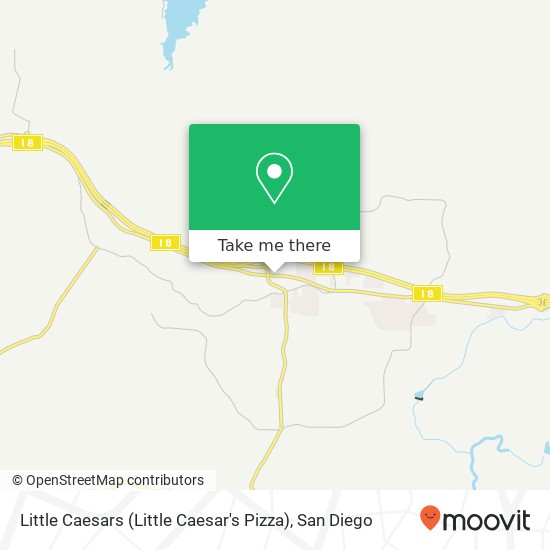 Mapa de Little Caesars (Little Caesar's Pizza)