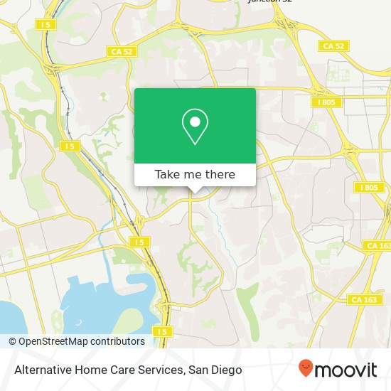 Alternative Home Care Services map