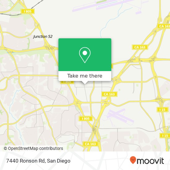 Mapa de 7440 Ronson Rd