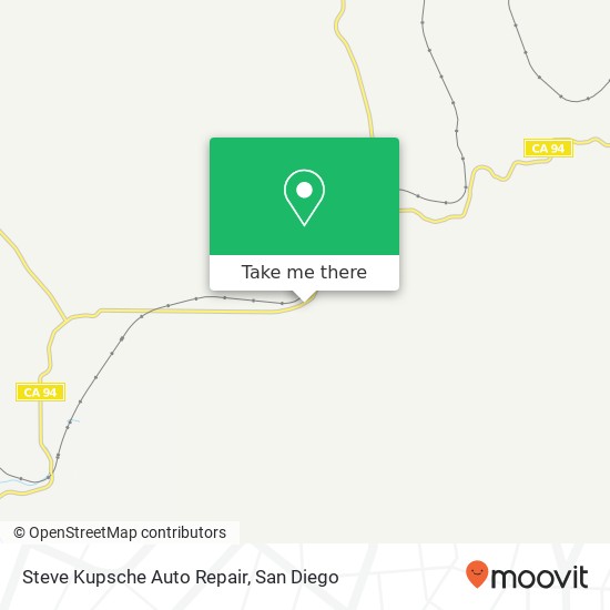 Steve Kupsche Auto Repair map