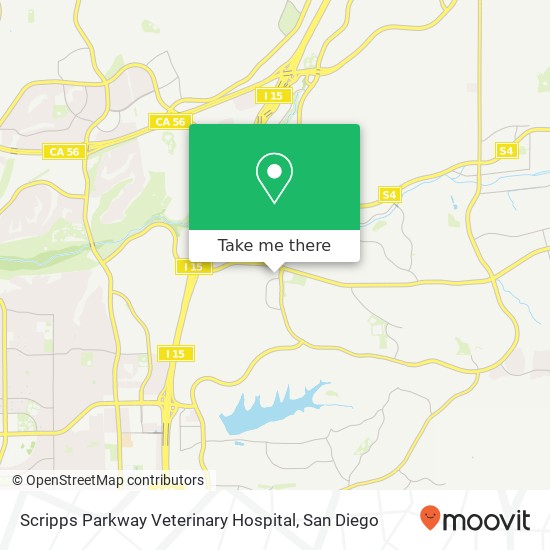 Scripps Parkway Veterinary Hospital map
