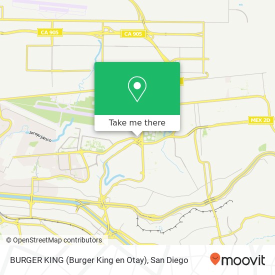 BURGER KING (Burger King en Otay) map
