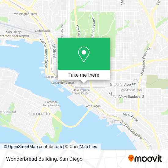 Wonderbread Building map