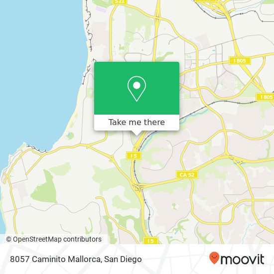 8057 Caminito Mallorca map