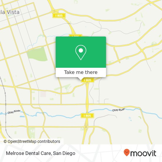 Melrose Dental Care map