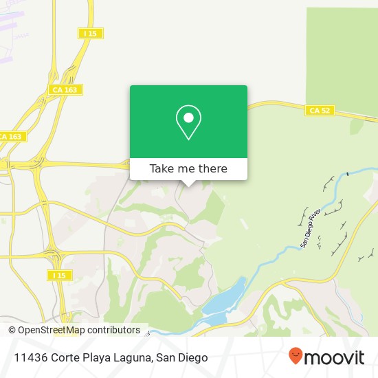 11436 Corte Playa Laguna map