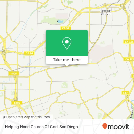 Helping Hand Church Of God map