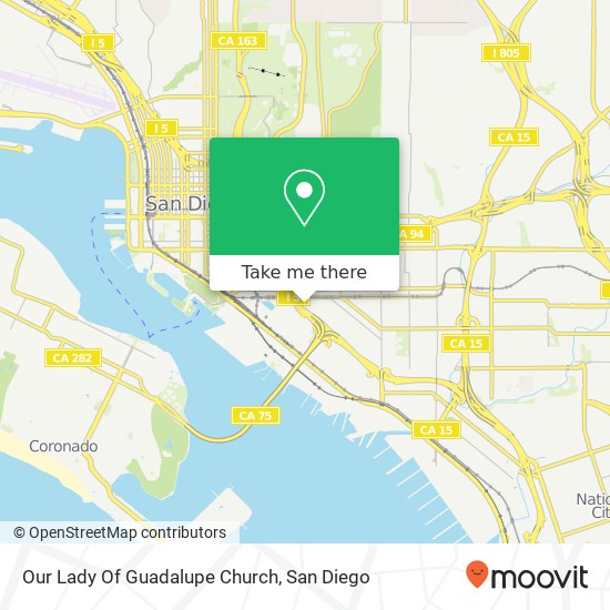 Our Lady Of Guadalupe Church map