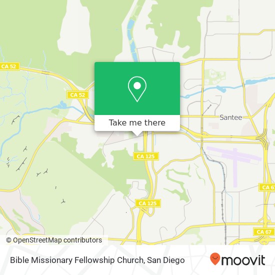 Mapa de Bible Missionary Fellowship Church