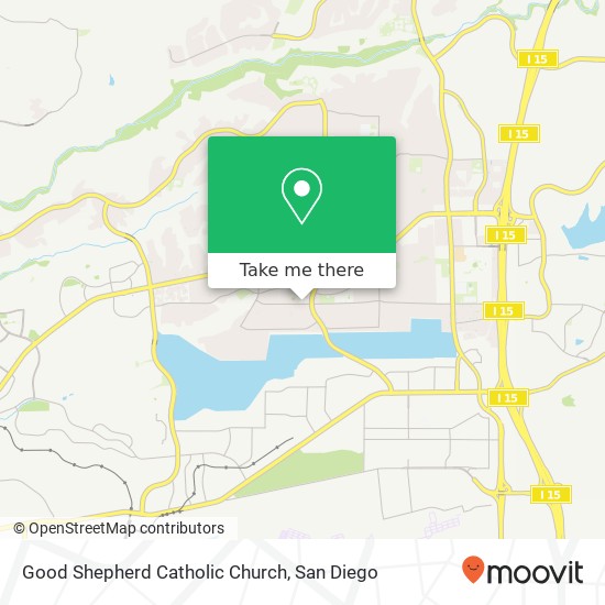 Good Shepherd Catholic Church map