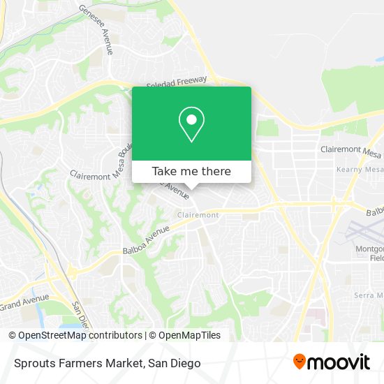 Mapa de Sprouts Farmers Market