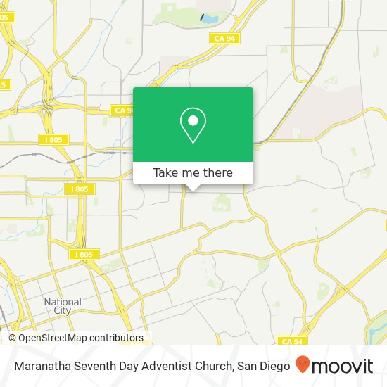 Mapa de Maranatha Seventh Day Adventist Church