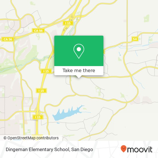 Dingeman Elementary School map