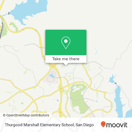 Mapa de Thurgood Marshall Elementary School